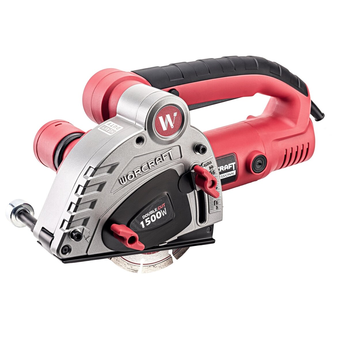 Bruzdownica WORCRAFT 125mm 1500W