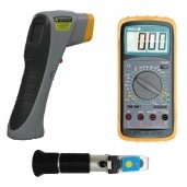 Digital multimeters. Thermometers. Refractometers