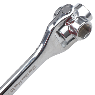 Multifunctional wrench with rotating sockets 8 in 1 (12-19mm) 1