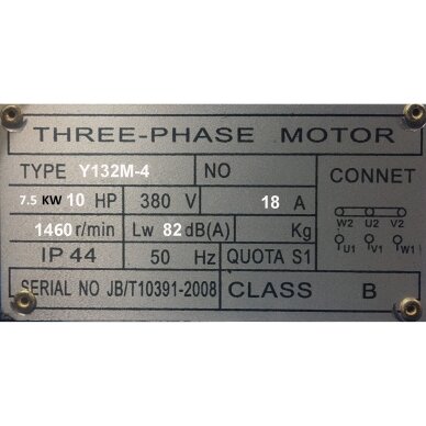 Motor for compressor. Spare part 5 Motor for compressor. Spare part 5