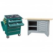 Roller cabinets. Tool boxes. Stands. Workbenches
