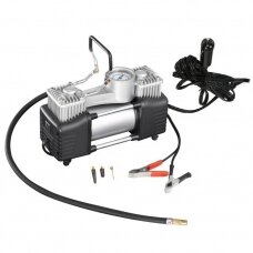 Double cylinder electric air compressor 12V 60 L/min