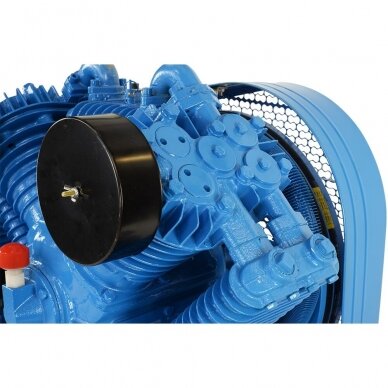 Belt-driven air compressor 300L 1153L/min 12.5bar 4
