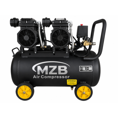 Oilless air compressor 50l 420L/min 8bar 2