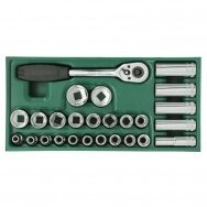 Tray. Socket set 1/2" Dr. 26pcs. Tray. Socket set 1/2" Dr. 26pcs.