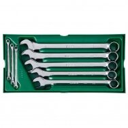Tray. Combination wrench set 8pcs. Tray. Combination wrench set 8pcs.