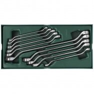 Tray. Double box end wrench set 10pcs. Tray. Double box end wrench set 10pcs.