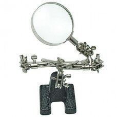 Helping hand with magnifying glass 62mm