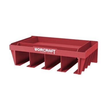 Power tool organizer WORCRAFT wall mounted (plastic) 545x295x145mm Power tool organizer WORCRAFT wall mounted (plastic) 545x295x145mm