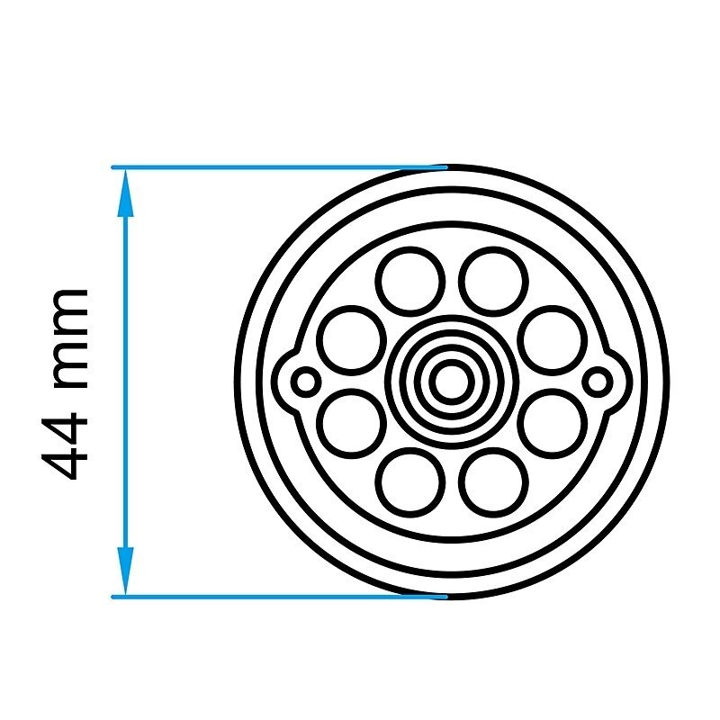 Gumowa podkładka do lewarka 44mm 1 Gumowa podkładka do lewarka 44mm 1