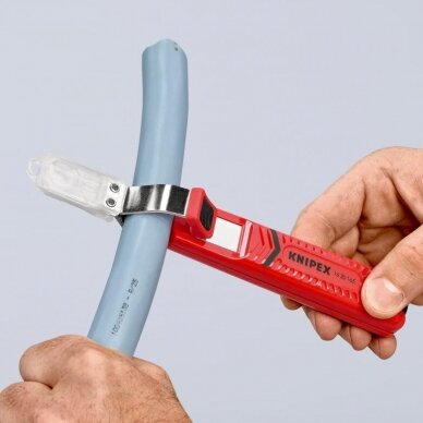 Cable knife with hook blade 165mm, KNIPEX 5