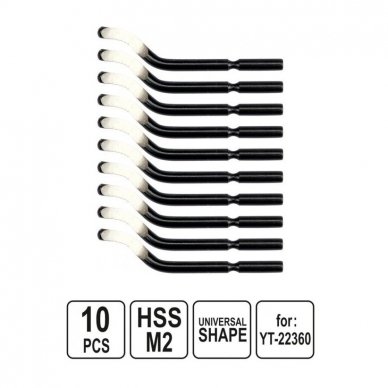 Spare blades for deburring tool (10pcs)