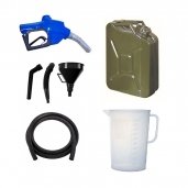 Pistols / hoses / canisters / funnels for fuel and liquids
