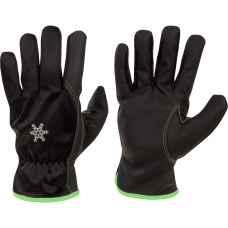 Winter work gloves with PU palm STEPO WINTER 162W