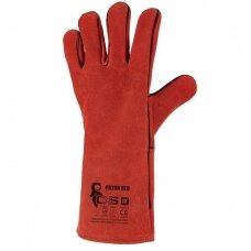 Welder’s gloves (11 size) PATON RED
