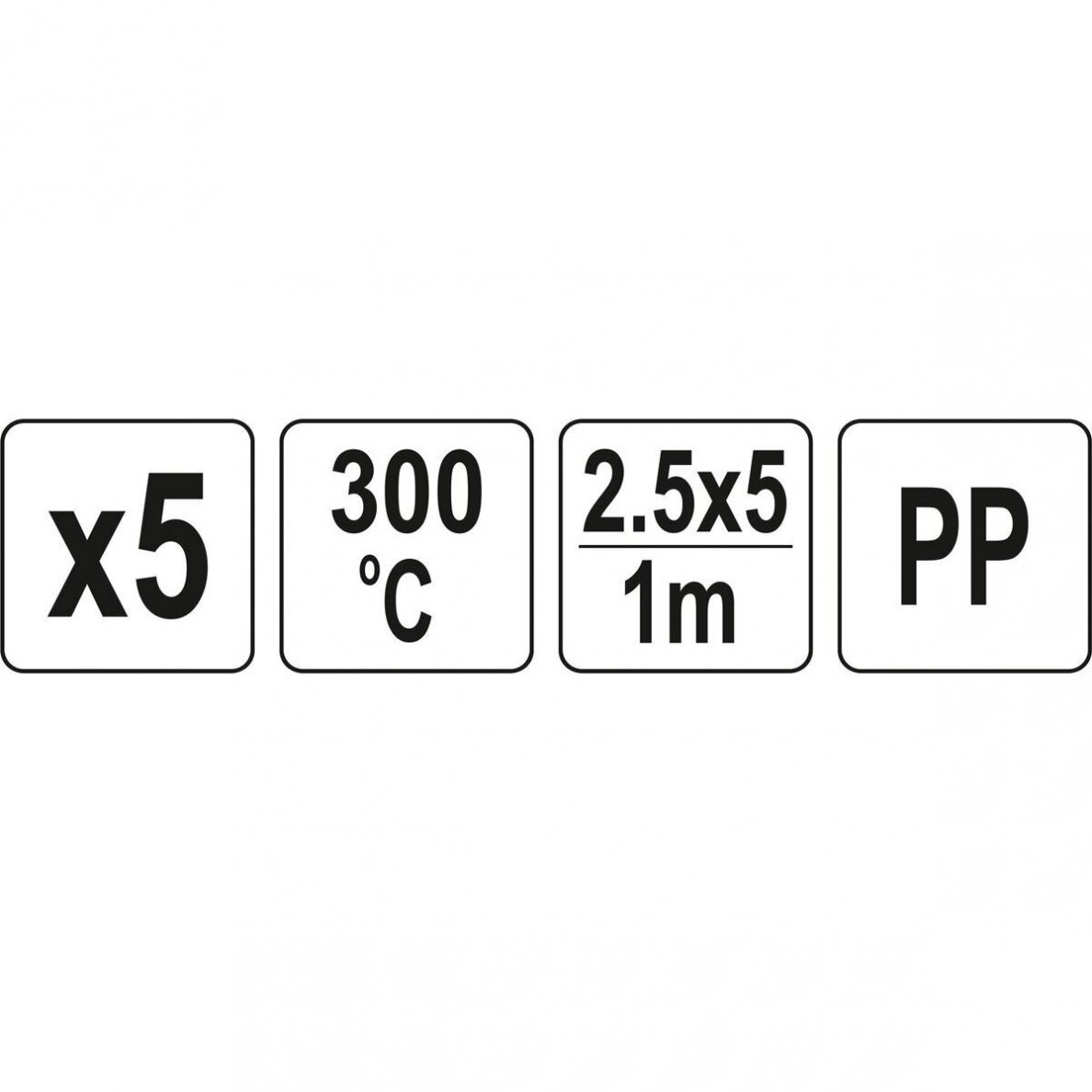 Zestaw spoiw plastikowych do spawania (5 szt.) (PP polipropylen) 2.5x5mm 5x1m 2 Zestaw spoiw plastikowych do spawania (5 szt.) (PP polipropylen) 2.5x5mm 5x1m 2