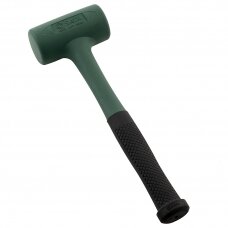 Rubber mallet with schock absorbing head