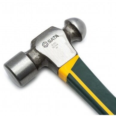 Ball pein hammer 0.91kg with fiberglass handle 2 Ball pein hammer 0.91kg with fiberglass handle 2