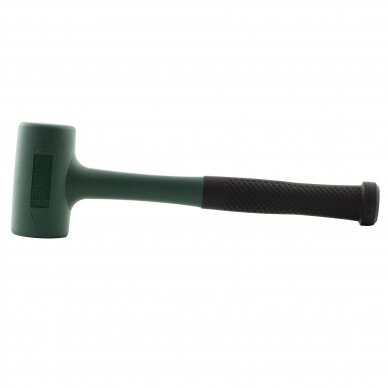 Rubber mallet with schock absorbing head 1