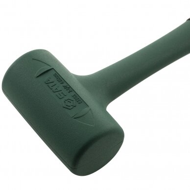 Rubber mallet with schock absorbing head 2