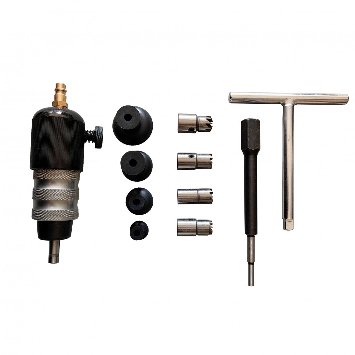 Diesel injector seat cleaner&air valve lapper tools set 12pcs Diesel injector seat cleaner&air valve lapper tools set 12pcs