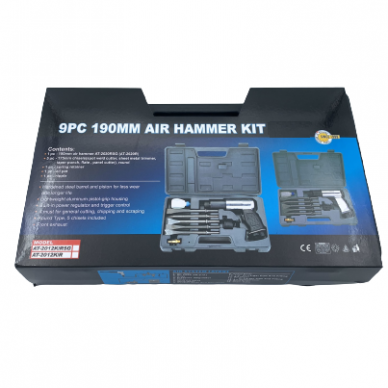 Air hammer kit 9pcs. 2