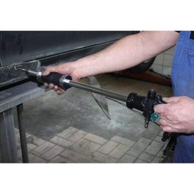 Pneumatic dent puller with suction cups 3 Pneumatic dent puller with suction cups 3