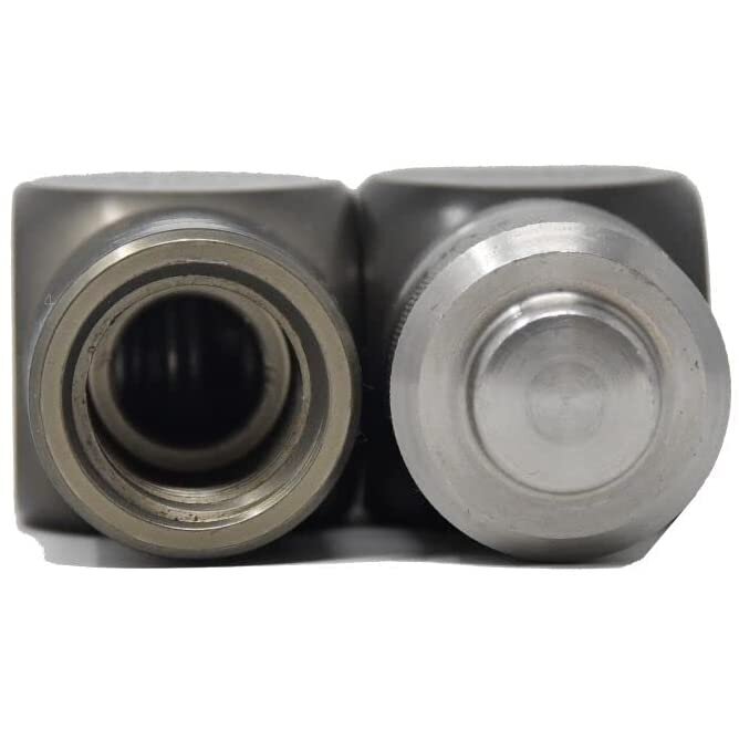Uniwersalny złącznik 1/4" (gwint zewnętrzny i wewnętrzny) obrotowy 360° z regulatorem 3 Uniwersalny złącznik 1/4" (gwint zewnętrzny i wewnętrzny) obrotowy 360° z regulatorem 3