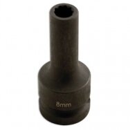 Nasadka udarowa głęboka 1/2" 10-pt 8 mm do felg dzielonych