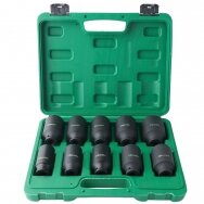Zestaw głębokich nasadek udarowych 1/2" Dr. 10 szt. (27-41mm) Zestaw głębokich nasadek udarowych 1/2" Dr. 10 szt. (27-41mm)