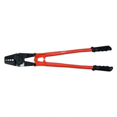 Pliers for crimping lines