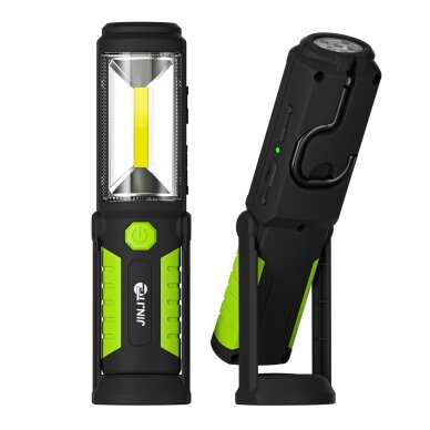 Przenośna lampa robocza COB (3W) + 5 LED do ładowania Przenośna lampa robocza COB (3W) + 5 LED do ładowania