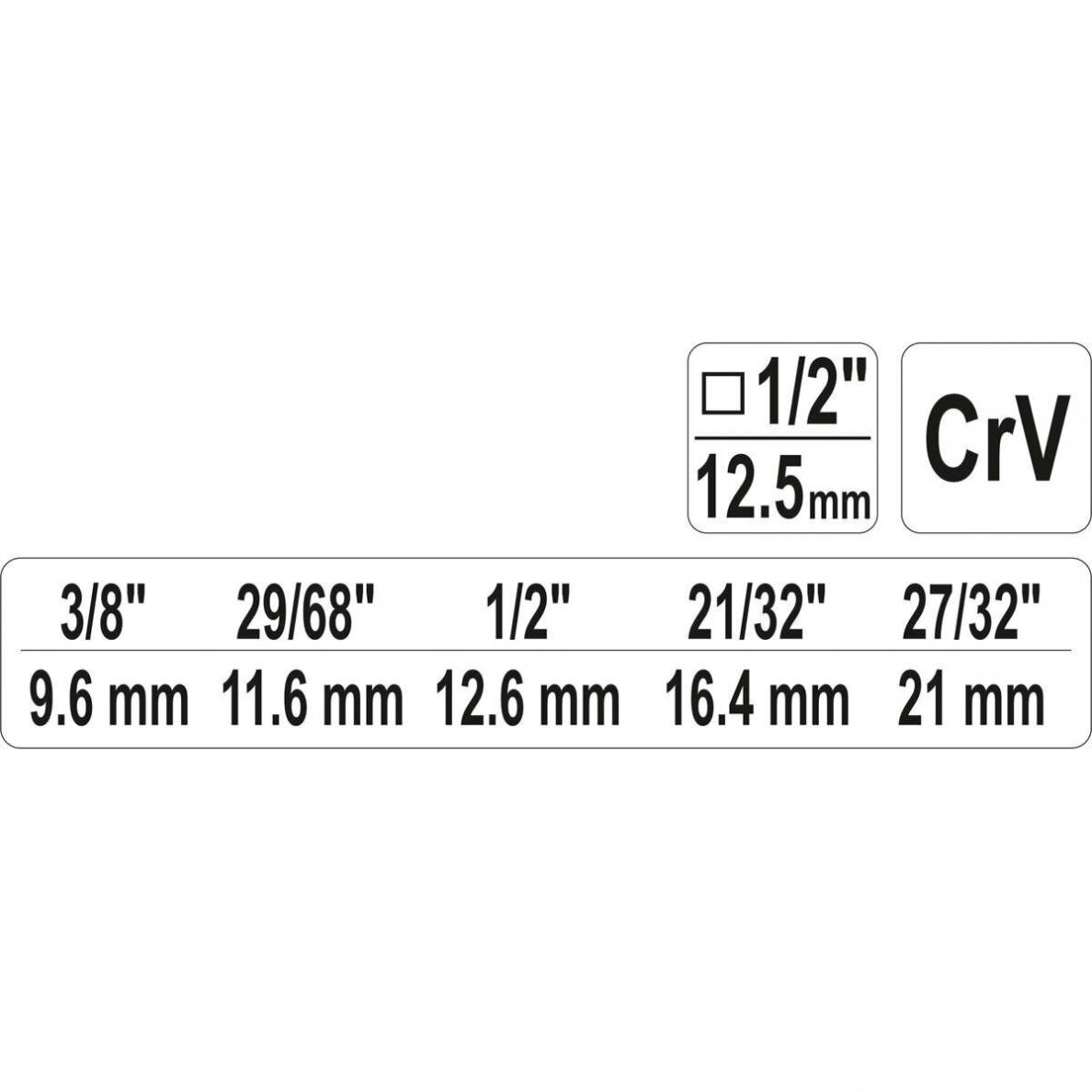 Step key for 1/2" Dr. Quick-release ratchet inner type 3 Step key for 1/2" Dr. Quick-release ratchet inner type 3
