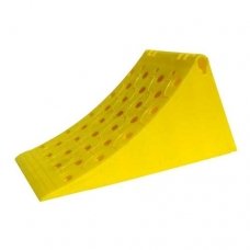 Safety wheel chock for truck (plastic)