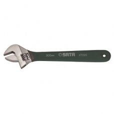 Adjustable wrench with dipping grip
