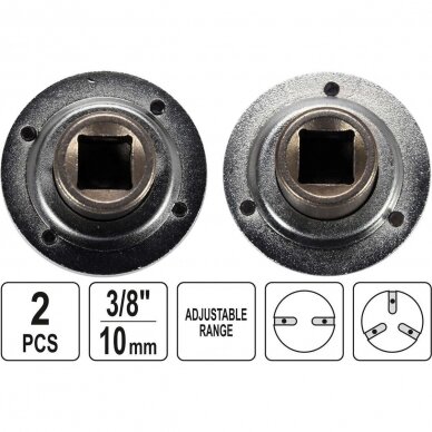 Adjustable disc brake piston spreader kit 2pcs 1