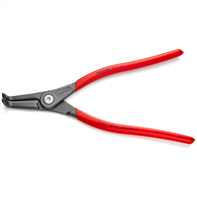 Precision circlip pliers. External. Bent 305mm (Ø85-140mm) KNIPEX Precision circlip pliers. External. Bent 305mm (Ø85-140mm) KNIPEX
