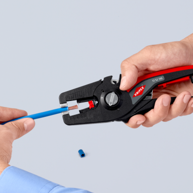 Automatyczny ściągacz izolacji 195mm (0.08–16.0) KNIPEX PreciStrip16 9