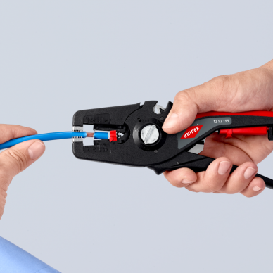 Automatyczny ściągacz izolacji 195mm (0.08–16.0) KNIPEX PreciStrip16 10 Automatyczny ściągacz izolacji 195mm (0.08–16.0) KNIPEX PreciStrip16 10