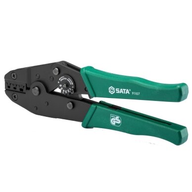 Ratchet crimping pliers for non-insulated terminals 2