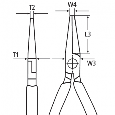 Mehāniķu knaibles KNIPEX 4 Mehāniķu knaibles KNIPEX 4
