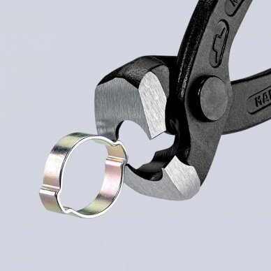 Ear clamp pliers with side jaw 220mm 3