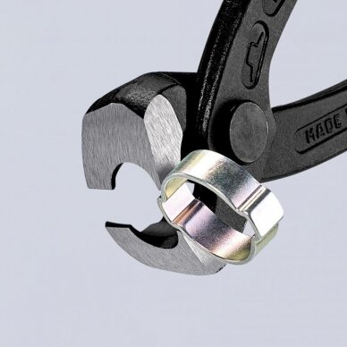 Ear clamp pliers with side jaw 220mm 6