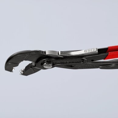 Szczypce do zacisków sprężynowych 250 mm KNIPEX, z mechanizmem blokującym i zatrzymującym 4 Szczypce do zacisków sprężynowych 250 mm KNIPEX, z mechanizmem blokującym i zatrzymującym 4