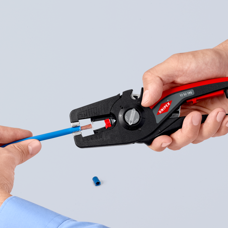 Automatyczny ściągacz izolacji 195mm (0.08–16.0) KNIPEX PreciStrip16 9