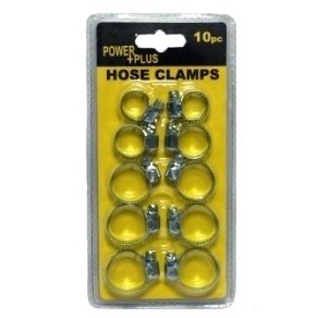 Hose clamps set 10-27mm (10pcs.)