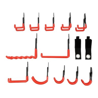Garage hooks set 14pcs. 1
