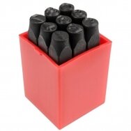Stempel numeryczny 8 mm, 9 szt.