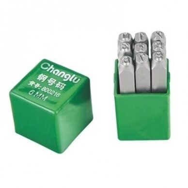 Stempel numerowy 3mm, 9 szt. Stempel numerowy 3mm, 9 szt.