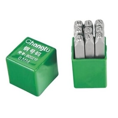 Stempel numerowy 3mm, 9 szt. Stempel numerowy 3mm, 9 szt.